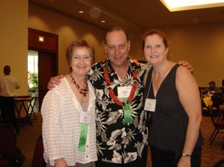 Andy, Pat, and Sue in Hawaii