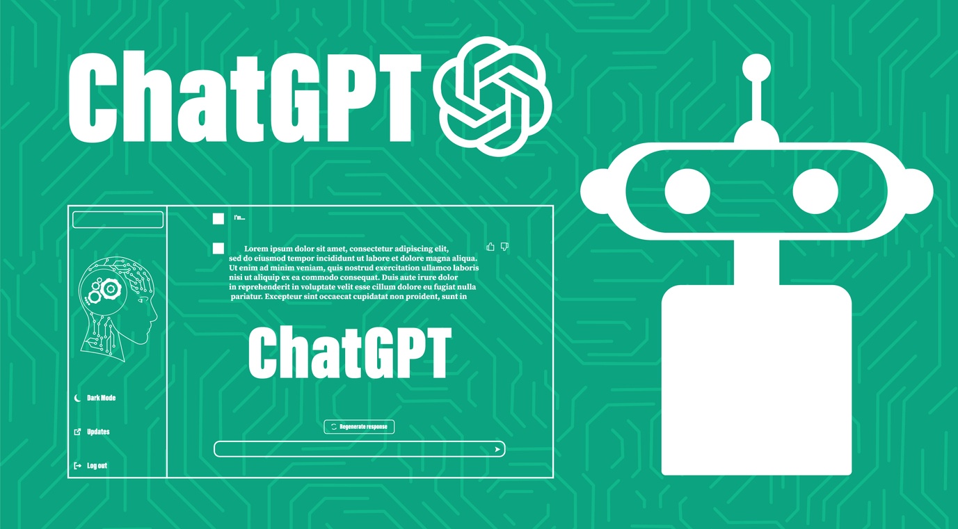 ChatGPI with robot graphic