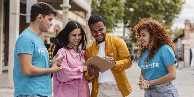 group of young people