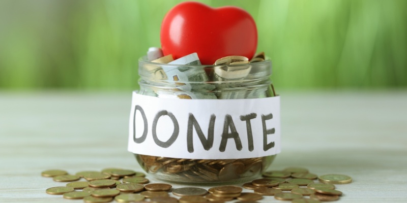 Donation jar